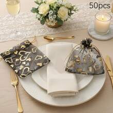 Gift Packaging Bag - Black - View 4