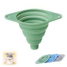 Kitchen Funnel Set 3 Packs,Funnels For Kitchen Use Filling Bottles,Silicone Funnel Collapsible,Small Funnels For Filling Small Bottles - Multicolor - View 12