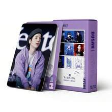 55件/盒 即将推出的K-POP粉丝周边商品，SKZ限量版粉丝商品，收藏照片卡，贴纸，节日礼物 - 彩色 - 查看 8