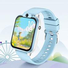 New Upgraded Version Children's Smart Watch, 300mAh Large Capacity Battery, Long-Lasting Battery Life, Featuring Pedometer, Remote Camera, Games, Notification, Music Player, Alarm Clock, Calculator, Built-In Flashlight, An Ideal Birthday Gift