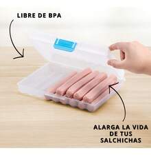 TendenciaTupper Contenedor Para Guardar Y Conservar Salchichas BlancoCalidad premium - 1 - Ver 1