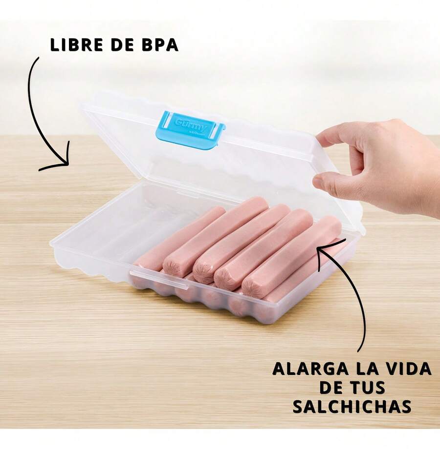 TendenciaTupper Contenedor Para Guardar Y Conservar Salchichas BlancoCalidad premium - 1 - Ver 1