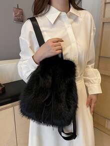 Women Fashion Backpacks - Multicolor - View 3