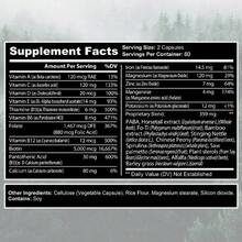 Hair Growth Formula Supplement - Suitable For Men And Women - Contains Magnesium, Saw Palmetto, Multiple Vitamins And Minerals - Strengthens And Nourishes Hair, Effectively Promoting Healthy Hair - 120 Capsules - 1瓶 - 查看 2