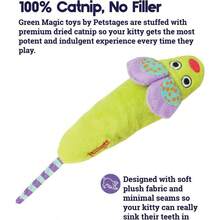 Catnip Catstages Green Magic Mightie Mouse - 1 unidad (paquete de 1) + Multicolor - Ver 3