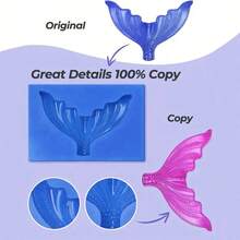 32盎司/6.76盎司（946毫升/200毫升）液态硅胶模具制作套装，快速固化1:1混合浇注材料（邵氏硬度25A），高强度配方，适用于DIY工艺品、树脂艺术和定制模具项目，非常适合初学者。 - 藍色 - 查看 10