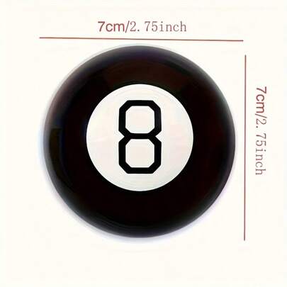 Mystery Prediction Ball, A Novel Toy Gift With Hidden Information, Suitable For Ages 14+, Battery-Free, Available In Multiple Sizes