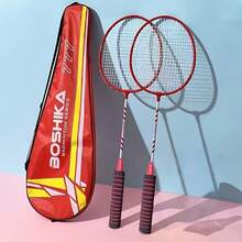 2pcs Badminton Rackets, Foam Handle Training Badminton Rackets - Purple - View 10