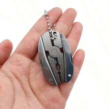 1-Piece Stainless Steel Portable Pocket Multifunctional Mini Folding Keychain, Screwdriver - 1 miếng - Xem 6