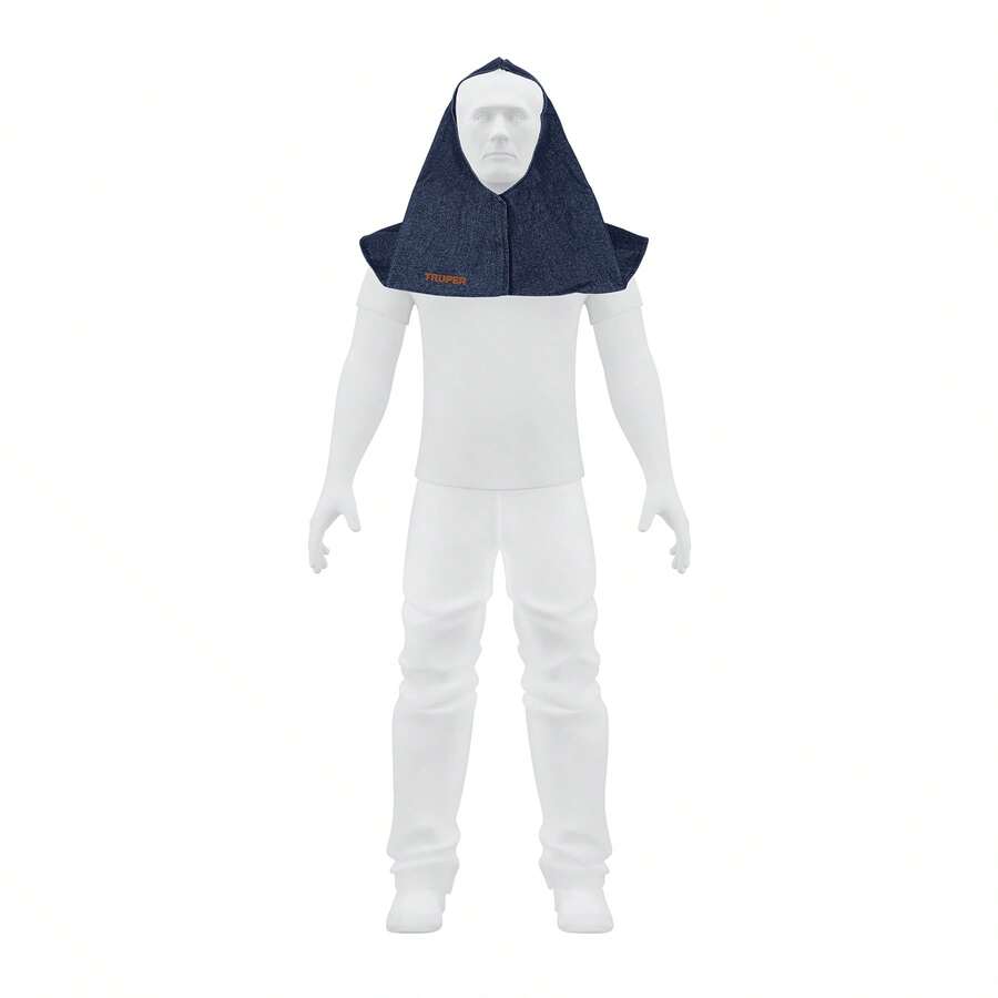2-Piece Welding Protection Kit, Denim Hood, Truper - Navy Blue - View 1