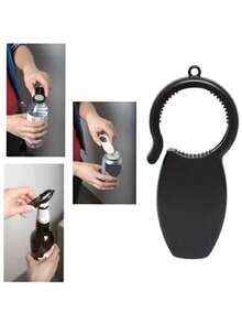 三合一多功能开瓶器钥匙扣 - 便携式ABS塑料瓶盖开启器+拉环起子+钥匙圈 - 口袋大小的多功能钥匙扣/钥匙圈，完美的婚礼回礼和派对礼物，适用于派对、烧烤、野餐、露营、旅行、家庭酒吧、调酒师、伴娘/伴郎、情人节礼物 - 彩色 - 查看 3