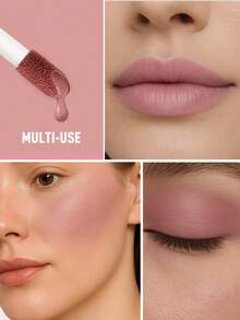 FV High-Pigment Liquid Blush, Long-Lasting & Buildable, Lightweight Blendable Texture For Natural Dewy Makeup Look, Rare Brand Cosmetics, Ideal For Women & Girls, Perfect Winter Choice, Y2K Fashion, Great Birthday & Christmas Gift, Party Essential, Best Color - Lòng can đảm - Xem 3