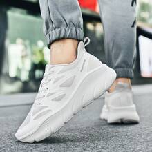 Cushioning Comfortable Soft Sole Running Shoes Men And Women All-Terrain Anti-Slip Wear-Resistant Sports Shoes - 黃昏綠 - 查看 10