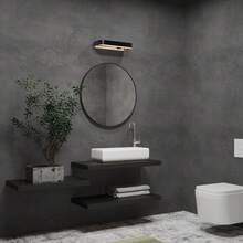 3D防水、防油、哑光质感、可移除水泥/混凝土纹理贴纸，适用于卧室、厨房、浴室、健身房、餐厅墙面装饰