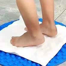 足部按摩垫，圆形家用足部按摩垫 - 純色 - 查看 2