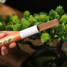 200支香薰棒 - 5种不同款式香薰棒及1个香炉，艾草、沉香，适用于瑜伽、冥想、办公室氛围营造、派对装饰、独特礼品，带来宁静与愉悦。 - 彩色 - 查看 4