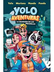 LIBRO INFANTIL/  JUVENIL/CÓMICS. YOLO AVENTURAS 1. LA MANSIÓN DE LAS PESADILLAS. Marca el inicio de una saga llena de misterio y adrenalina. YOLO y sus amigos se enfrentan a una antigua mansión donde ocurren sucesos inexplicables, pasadizos secretos y aterradoras ilusiones que pondrán a prueba su valentía. Entre sustos, humor y giros inesperados, deberán descubrir la verdad antes de quedar atrapados para siempre. Ideal para jóvenes lectores, este libro combina aventura y suspense en una historia visual y dinámica que engancha desde la primera página. ¡Una lectura imperdible para fans del terror divertido! - Libro único - Ver 1