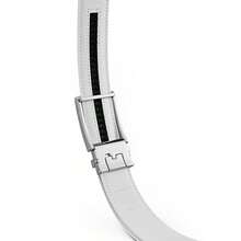 Men's Belt, Ratchet Dress Casual Belt With Adjustable Automatic Buckle Trim To Fit,30inch-36inchWaistAdjustable,White-01 - 白色-01 - 查看 10