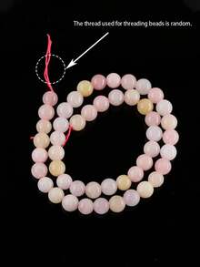 天然石珠，包括太阳石、草莓石英、南方玉、玛瑙等，圆形光滑宝石，能量疗愈水晶散珠，适用于珠宝制作、DIY手链、项链，尺寸：4毫米、6毫米、8毫米、10毫米