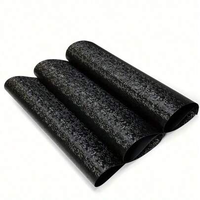 1pc Personalized Ghost Black Car Wrap Film, High-End Black Car Wrap Film, Customized Universe Ghost Black Car And Motorcycle Sticker, Waterproof, Scratch-Resistant, Breathable, Rearview Mirror - Universal Car Wrap Film