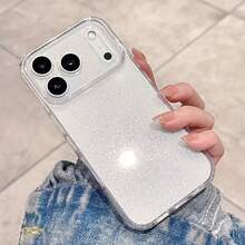 Funda de teléfono antideslizante, a prueba de golpes y elegante Funda de teléfono: Adecuada para iPhone 17 Pro Max, funda de teléfono transparente con brillo HD, cubierta protectora de cuerpo completo con carcasa dura a prueba de golpes compatible con los modelos 17, 16, 15, 14, 13, 12 y Air (Unisex) ¡Equipa tu teléfono con una funda de teléfono a la moda! - 1 pieza - Ver 2