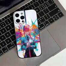 ChainsawS Man Makima Anime Phone Case Compatible With  17, 16, 15, 14, 13, 12, 11 Plus, Pro Max, Others Soft Black Cover, Cover Compatible With  17 Pro Case,  17 Pro Max Case,  17 Case,  16 Pro Case - Z2 - View 5