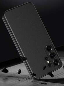 1 szt. Premium, nowy, luksusowy, biznesowy, inteligentny, skórzany futerał na telefon z klapką PU, kompatybilny z S26Ultra, S25Ultra, S24Ultra, S23Ultra, S22Ultra - pełna obudowa, odporna na wstrząsy