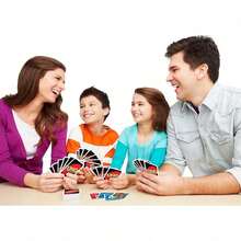 UNO Mattel Double-Sided Card Game - Essential For & Family Gatherings - Collectible Storage - Multiple Colors - Upgraded Cards - Leisure Party Board Game - Interactive Paper Card - FPD61 (single Box) - View 6