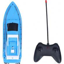 Cryfokt Barco RC, Barco de Carreras de Velocidad de Alta Velocidad para Niños para Lago para Piscina (Azul),37266891 - Multicolor - Ver 1