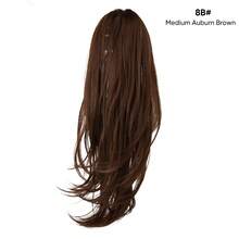 2-In-1 Rotating 180 Degree Claw Clip Ponytail Holder, Made Of Synthetic Fiber, Easy To Wear, Special Craftsmanship For More Realistic Appearance - Multicolor - View 18