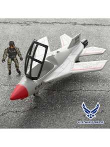 EstiloTendenciaUnited Sates  - Paquete De 4 Aviones Fundidos A PresióN De EscuadróN De Aviones Militares, Jets De Combate Militares, Modelos De AvióN De Aire Fundido A TroquelCalidad PremiumVersióN Mejorada - Air  de la Fuerza Aérea - Ver 3
