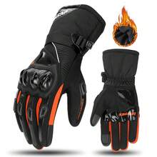 1 Pair Motorcycle Gloves Winter Hand Warmers Protective Glove Full Finger Waterproof Motorbike Gloves Touch Screen Moto Riding Gloves Outdoor Skiing Skate Keep Warm Motocross Motorcycle Accessories Riding Essentials For Women Men Rider Gifts - WN-01 - View 26