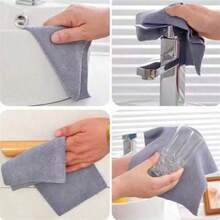 1/20/50Sheets Reusable Cleaning Wipe Household Kitchen Cloth Microfiber Towel Rolls Dish Rags Wash Paper Towel Replacement Microfiber Cleaning Cloth Roll - Multicolor - View 5