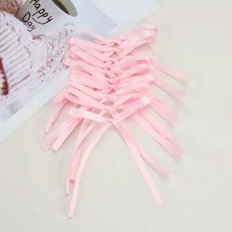 20pcs Ribbon Bow Flower Gift Wrapping, Cake Decoration, Handmade Sewing Accessories Bows, DIY Jewelry Hair Accessories
