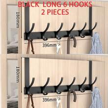 新款免钻孔门钩，门后挂衣架，加长型门挂式衣架。是悬挂衣物的必备品，也是卧室收纳整理的理想之选。