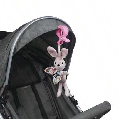 1pc/2pcs Universal Baby Stroller Blanket Clip, ABS Material Heavy Duty Anti-Drop Alligator Clip For Stroller Blanket And Toys, Multifunctional Baby Stroller Organizer Accessory