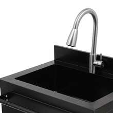 YUNRUX Kitchen Sinks - Black - View 3