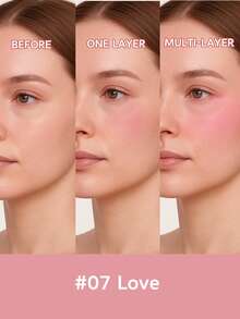 FV High-Pigment Liquid Blush, Long-Lasting & Buildable, Lightweight Blendable Texture For Natural Dewy Makeup Look, Rare Brand Cosmetics, Ideal For Women & Girls, Perfect Winter Choice, Y2K Fashion, Great Birthday & Christmas Gift, Party Essential, Best Color - Yêu - Xem 4