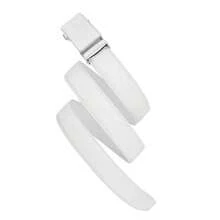 Men's Belt, Ratchet Dress Casual Belt With Adjustable Automatic Buckle Trim To Fit,44inch-50inchWaistAdjustable,White-03 - 白色-03 - 查看 10