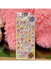 DIY Phone Case Decorative Stickers, Baking Theme Self-Adhesive Stickers, Reward Decorative Stickers, Suitable For Water Bottles, Phone Cases, Notebooks And Photo Albums. Cartoon Stickers, Rewards, Holiday Gifts, Cute Soft DIY Phone Cases, Notebooks, Diaries, Cute Particle Stickers. - Multicolor - View 13