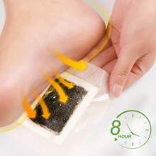 10pcs/Pack Deep Cleansing Foot Pads, Foot Patches For Foot Care, Self-Adhesive Foot Pads - Multicolor - View 3