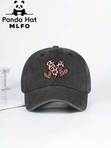 2025 New Milano Italian Print Baseball Cap, Vintage Washed Classic Fashion Soft Top Sun Hat, Breathable Foldable Suitable For Spring/Summer, Adjustable Size, Ideal Father's Day Gift - AXEPEAK - View 11