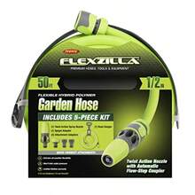 Flexzilla Garden Hose Kit with Quick Connect Attachments 1 2 in. x 50 ft. Heavy Duty Lightweight ZillaGreen - Verde - Ver 2