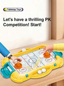 Children's Fun Tabletop Interactive Mini-Games - 5 Types Of Balls And Footballs That Can Rotate. Stress-Relieving Two-Player Interactive Toys Set. - Multicolor - View 6