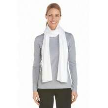 Coolibar Sun Shawl - UPF 50+ Sun Protection - Bhakti,HatFSandssAcc-OneSize,White - White - View 1