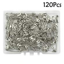 120pcs Black, Silver, Gold Metal Pins, 0.75 Inch, Small, Versatile, Easy To Use, Ideal Sewing Accessory For Crafts, Quilting And DIY Projects, High Quality, Rust And Corrosion Resistant (No Packaging Box) - Multicolor - View 18