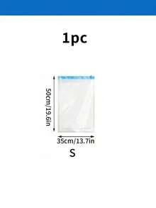 10/5/3/1pc Vacuum Storage Bags, Vacuum Bags, Clothes Vacuum Bags, Foldable Storage Bags, Manual Air Pump Bags, Thick Hand Roll Storage Bags, Travel Clothes Storage Bags, Vacuum Compression Bags, Luggage Clothes Vacuum Storage Bags