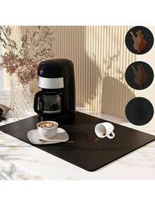 EstiloTapete de Secado para Encimeras,Tapete de Drenaje Súper Absorbente para Cocina,16 x 24 Pulgadas,Resistente Al Calor con Respaldo de Goma Antideslizante,de Secado Rápido,para Encimeras de CocinaVersión mejorada - 40,6 x 61 centímetros - Ver 10