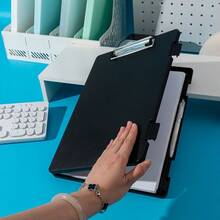 1/2/3 Piece Large Capacity Folder Storage Boxes, Sturdy Binder Storage Boxes, Available In Multiple Colors, Suitable For Offices, Schools, Meetings, And Desktop Document Organization,Made Of Plastic Material, Easy To Use For A Long Time - Nhiều màu - Xem 11