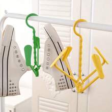 1个移动阳台晾鞋架挂钩多功能晾鞋架 - 彩色 - 查看 3